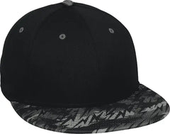 OC Sports MWS1425S ProTech Mesh Flexfit Ball Cap - Black Storm - Black / 6 3/8’’ - 6 3/4’’