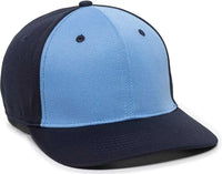 OC Sports MWS25 Anti-Glare Undervisor Cap -Columbia Blue Navy Navy - Columbia Blue Navy / 6 3/8’’ - 6 3/4’’