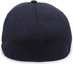 OC Sports MWS25 Anti-Glare Undervisor Cap -Columbia Blue Navy Navy