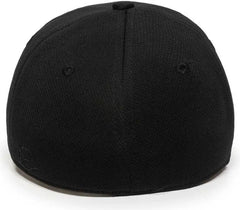OC Sports MWS25 Flexible Fitting Cap - Black