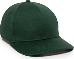 OC Sports MWS25 Flexible Fitting Cap - Dark Green - Forest / 6 3/8’’ - 6 3/4’’