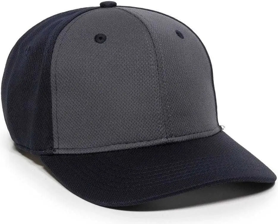 OC Sports MWS25 Flexible Fitting Cap - Graphite Navy Navy - Dark Gray Navy / 6 3/8’’ - 6 3/4’’