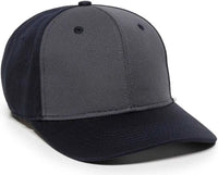 OC Sports MWS25 Flexible Fitting Cap - Graphite Navy Navy - Dark Gray Navy / 6 3/8’’ - 6 3/4’’
