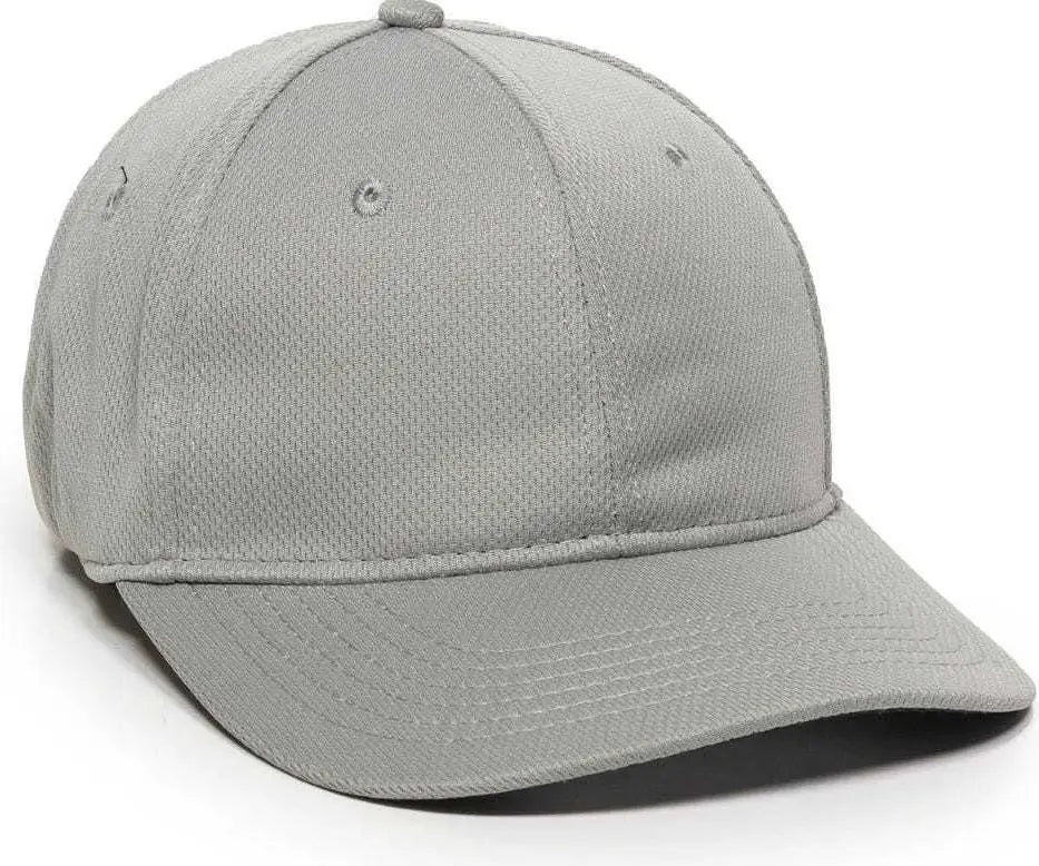OC Sports MWS25 Flexible Fitting Cap - Light Grey - Light Gray / 6 3/8’’ - 6 3/4’’