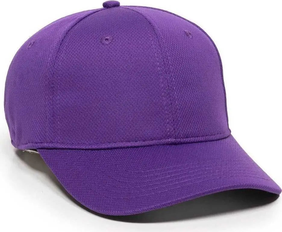 OC Sports MWS25 Flexible Fitting Cap - Purple - Purple / 6 3/8’’ - 6 3/4’’