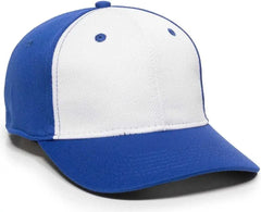 OC Sports MWS25 Flexible Fitting Cap - White Royal Royal - White Royal / 6 3/8’’ - 6 3/4’’