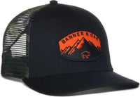 OC Sports NEBO Banner and Oak Pro Crown Mesh Back Cap - Black Generic Camo - Camo / OSFM