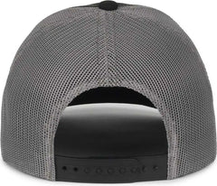 OC Sports NESSIE01 Loch Ness Fishy Patch Cap - Black Dark Gray - Black Dark Gray / 6 7/8’’ - 7 1/2’’