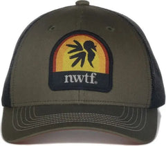 OC Sports NWTF35A National Wild Turkey Series Cap - Loden Black - Black / OSFM