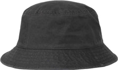 OC Sports OC200 Medium Washed Bucket Cotton Hat - Gray - Gray / OSFM