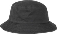 OC Sports OC200 Medium Washed Bucket Cotton Hat - Gray - Gray / OSFM