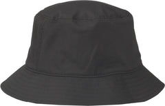 OC Sports OC200PF Medium Washed Bucket Polyester Hat - Graphite - Dark Gray / OSFM