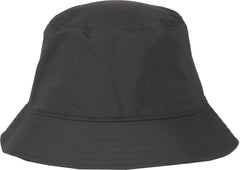 OC Sports OC200PF Medium Washed Bucket Polyester Hat - Graphite - Dark Gray / OSFM