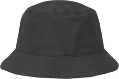 OC Sports OC200PF Medium Washed Bucket Polyester Hat - Graphite - Dark Gray / OSFM