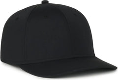 OC Sports OC360PF ProFlex Adjustable Solid Back Cap - Black - Black / OSFM