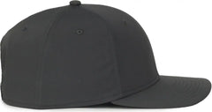 OC Sports OC360PF ProFlex Adjustable Solid Back Cap - Dark Gray - Gray / OSFM