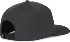 OC Sports OC360PF ProFlex Adjustable Solid Back Cap - Dark Gray - Gray / OSFM