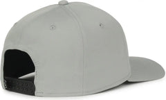 OC Sports OC360PF ProFlex Adjustable Solid Back Cap - Light Gray - Gray / OSFM