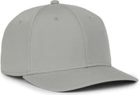 OC Sports OC360PF ProFlex Adjustable Solid Back Cap - Light Gray - Gray / OSFM