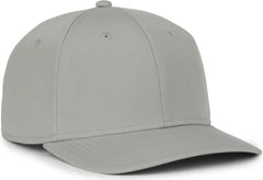 OC Sports OC360PF ProFlex Adjustable Solid Back Cap - Light Gray - Gray / OSFM