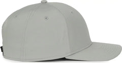 OC Sports OC360PF ProFlex Adjustable Solid Back Cap - Light Gray - Gray / OSFM