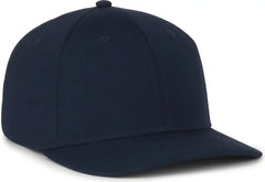OC Sports OC360PF ProFlex Adjustable Solid Back Cap - Navy - Navy / OSFM