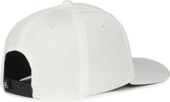 OC Sports OC360PF ProFlex Adjustable Solid Back Cap - White - White / OSFM