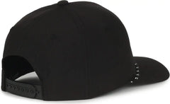OC Sports OC550PF Performance 5-Panel with Cord Cap - Black - Black / OSFM