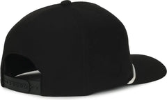 OC Sports OC550PF Performance 5-Panel with Cord Cap - Black White Cord - Cord / OSFM