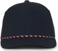 OC Sports OC550PF Performance 5-Panel with Cord Cap - Navy - Navy / OSFM