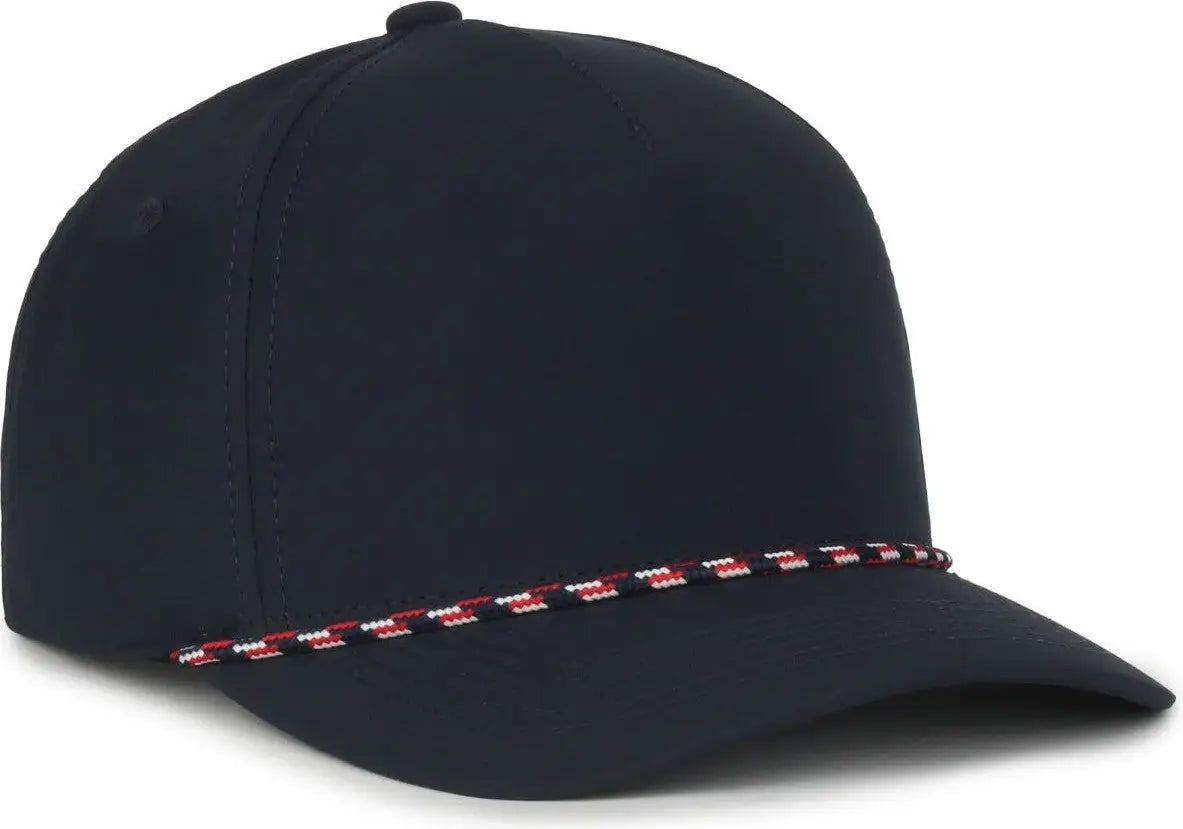 OC Sports OC550PF Performance 5-Panel with Cord Cap - Navy - Navy / OSFM
