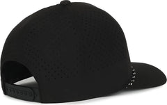 OC Sports OC551PF Perforated Performance 5-Panel with Cord Cap - Black - Black / OSFM