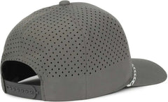 OC Sports OC551PF Perforated Performance 5-Panel with Cord Cap - Charcoal - Dark Gray / OSFM
