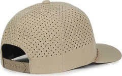 OC Sports OC551PF Perforated Performance 5-Panel with Cord Cap - Khaki - Khaki / OSFM