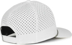 OC Sports OC551PF Perforated Performance 5-Panel with Cord Cap - White - White / OSFM