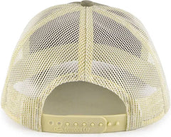 OC Sports OC571 Slight Pre-Curved Visor with Mesh Back Cap - Olive Khaki - Olive Khaki / 6 7/8’’ - 7 1/2’’