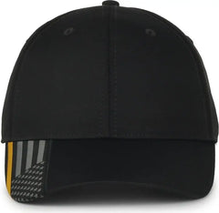 OC Sports OC601 Performance Service Flag Insert Cap - Black Disp2 - Disp2 / OSFM