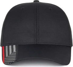 OC Sports OC601 Performance Service Flag Insert Cap - Black Fire2 - Fire2 / OSFM