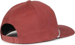 OC Sports OC602 Modern Solid with Cord Cap - Lake Red - Red / OSFM