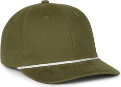 OC Sports OC602 Modern Solid with Cord Cap - Olive - Olive / OSFM