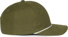 OC Sports OC602 Modern Solid with Cord Cap - Olive - Olive / OSFM