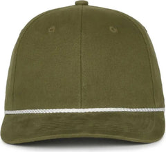 OC Sports OC602 Modern Solid with Cord Cap - Olive - Olive / OSFM