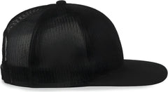 OC Sports OC604M All Mesh Cap - Black - Black / OSFM