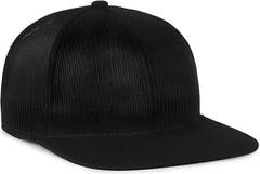 OC Sports OC604M All Mesh Cap - Black - Black / OSFM