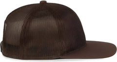 OC Sports OC604M All Mesh Cap - Brown - Brown / OSFM