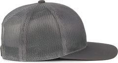 OC Sports OC604M All Mesh Cap - Gray - Gray / OSFM