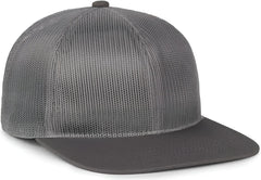 OC Sports OC604M All Mesh Cap - Gray - Gray / OSFM