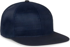 OC Sports OC604M All Mesh Cap - Navy - Navy / OSFM