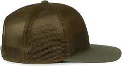 OC Sports OC604M All Mesh Cap - Olive - Olive / OSFM