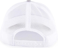 OC Sports OC770L Heathered Adjustable Mesh Back Cap - Heathered Fossil White - Light gray White / 6 7/8’’ - 7 1/2’’